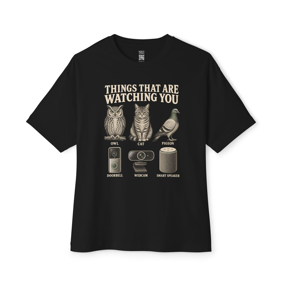 Things Watching You Oversized Tee