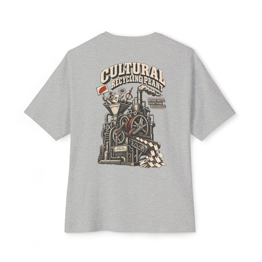 Cultural Recycling Plant Oversized Tee