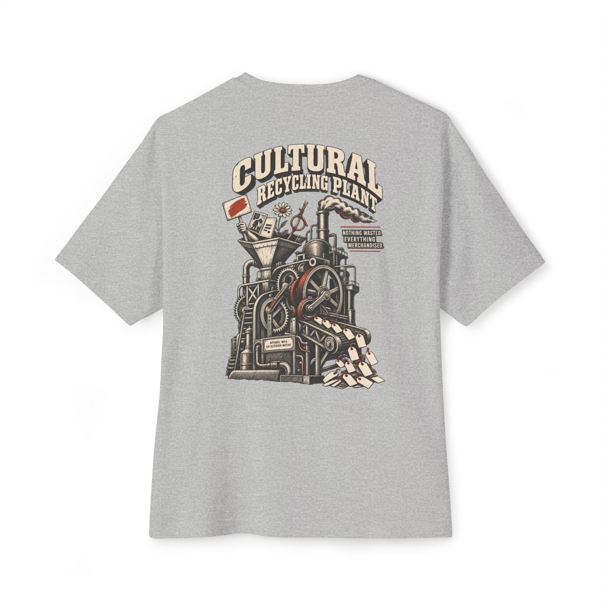 Cultural Recycling Plant Oversized Tee