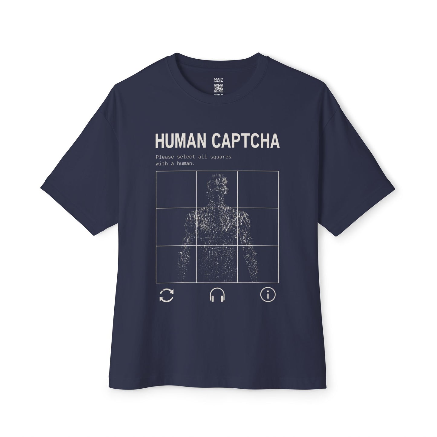 Human CAPTCHA Oversized Tee