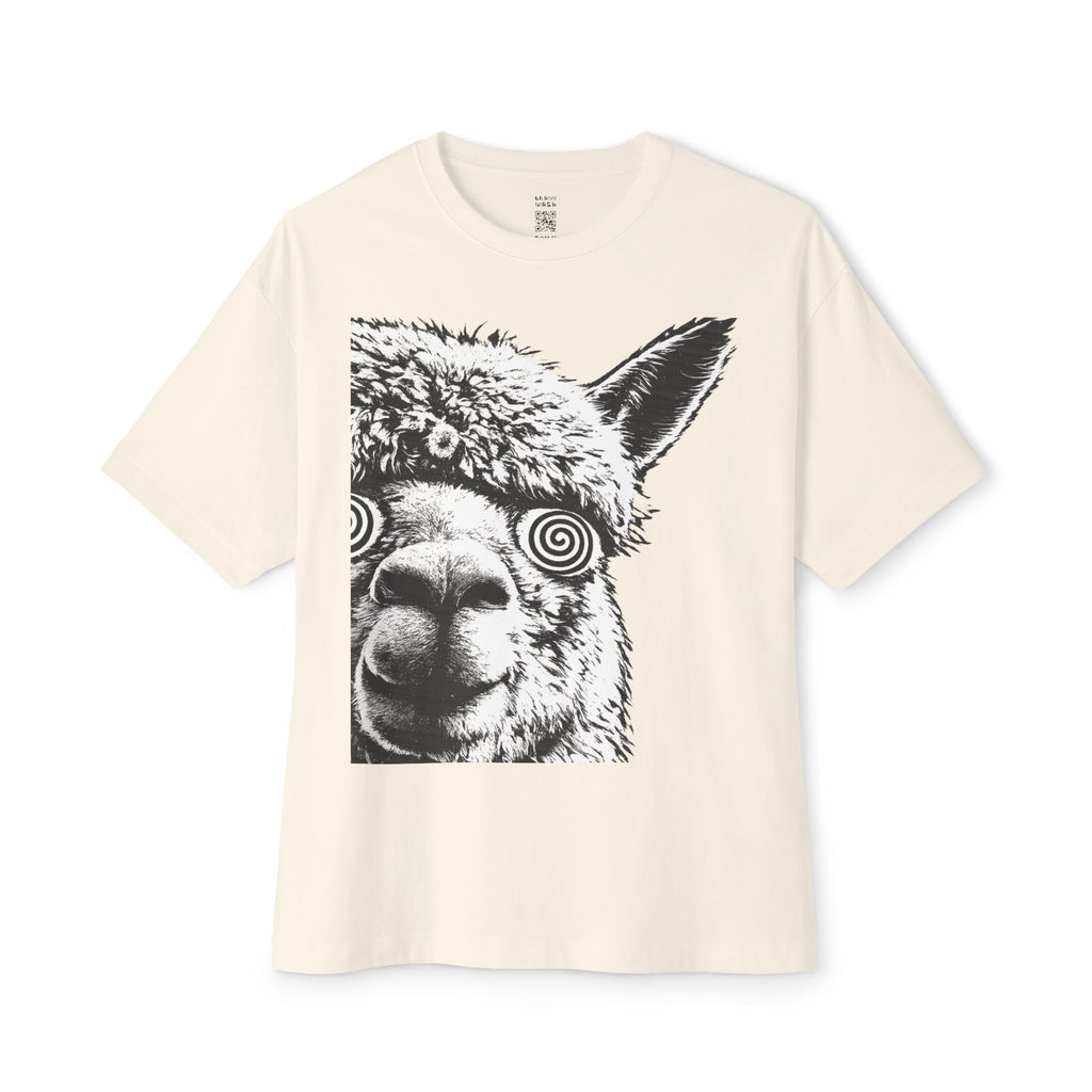 Entranced Llama Oversized Tee