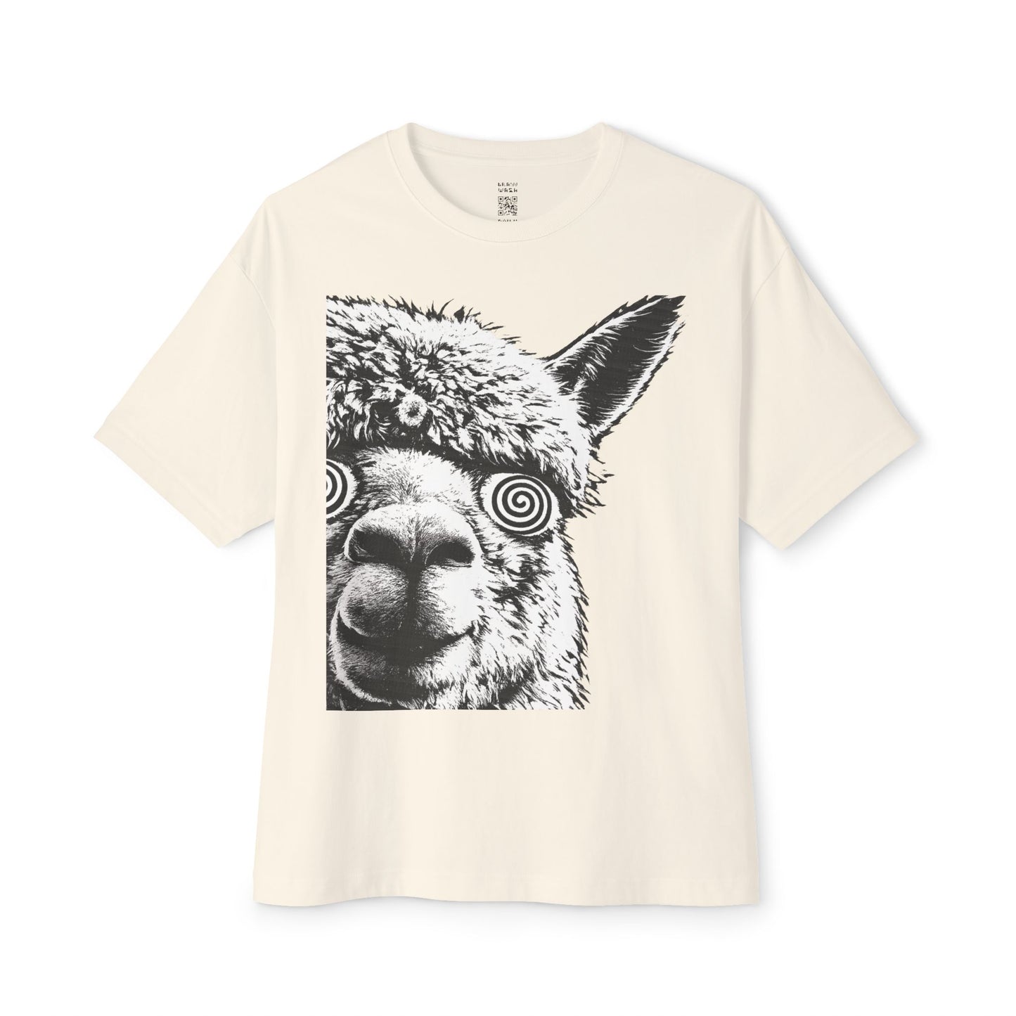 Entranced Llama Oversized Tee