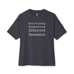 Friendly Neighborhood Internet Sensation Oversized Tee