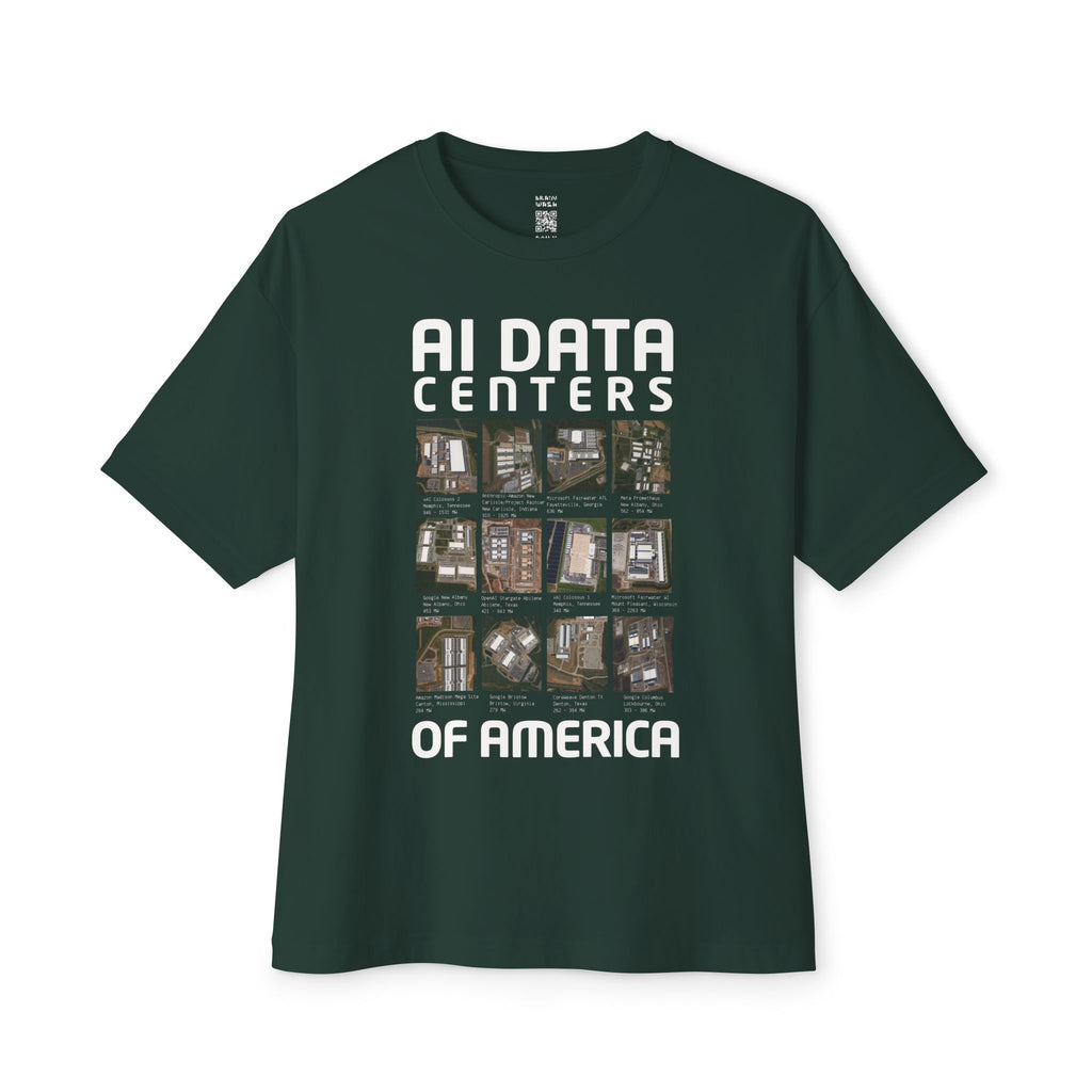 AI Data Centers Of America Oversized Tee