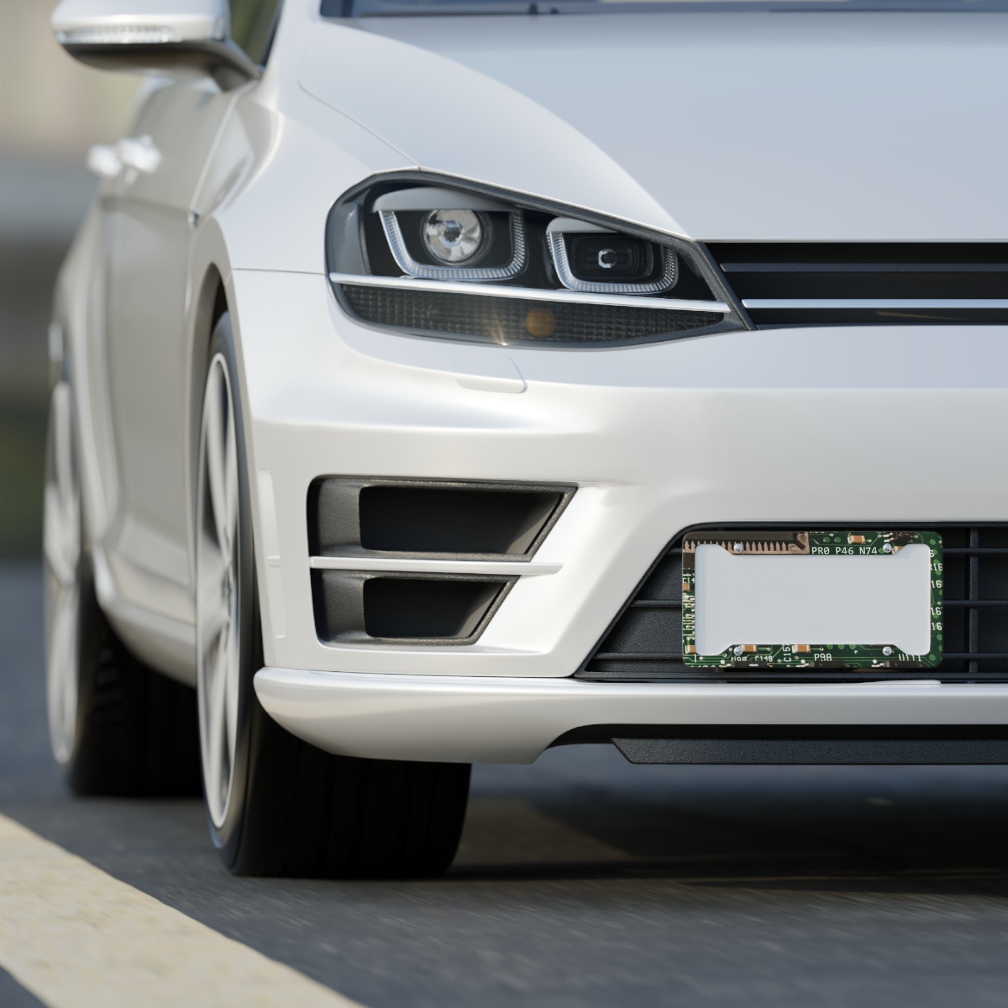 PCB License Plate Frame