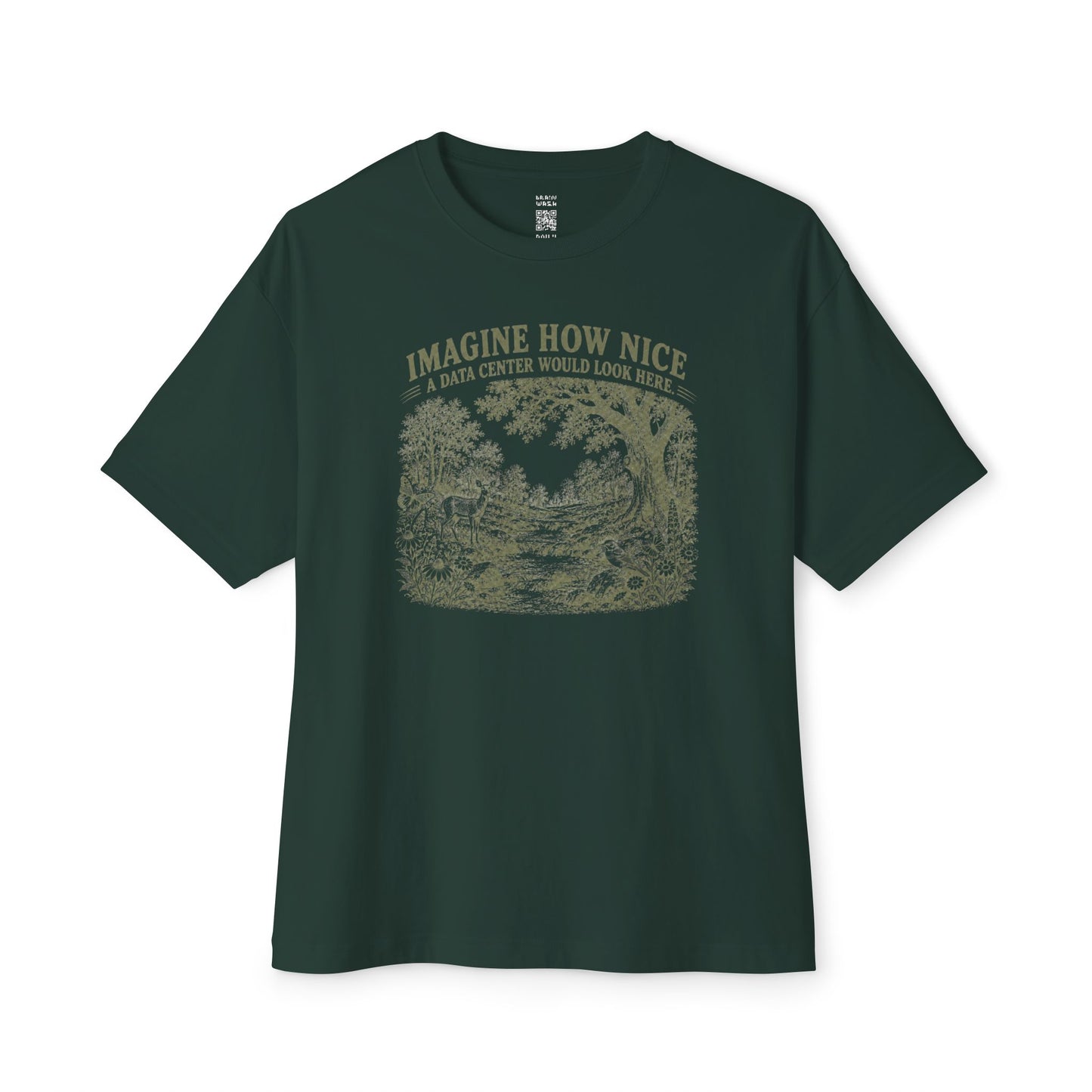 Imagine How Nice Babbling Brook Oversized Tee