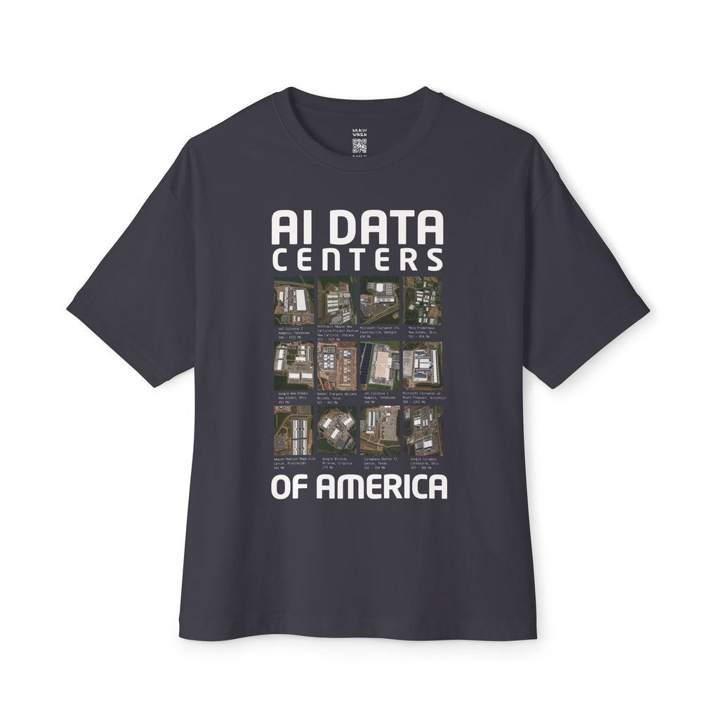 AI Data Centers Of America Oversized Tee