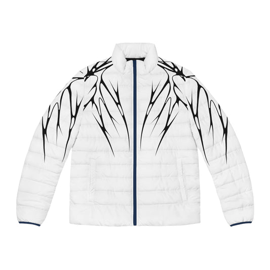 Cyber Sigil Puffer Jacket for Men