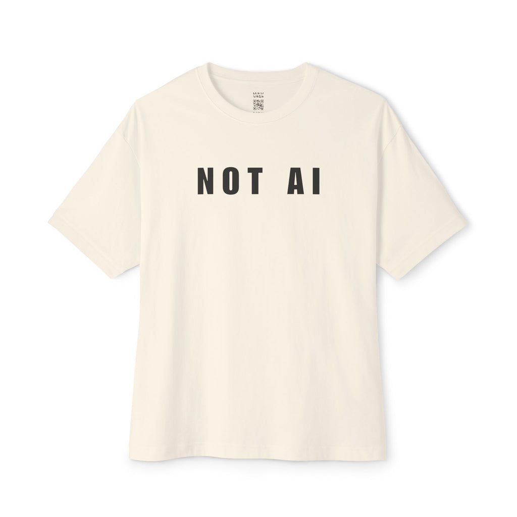 Not AI Oversized Tee