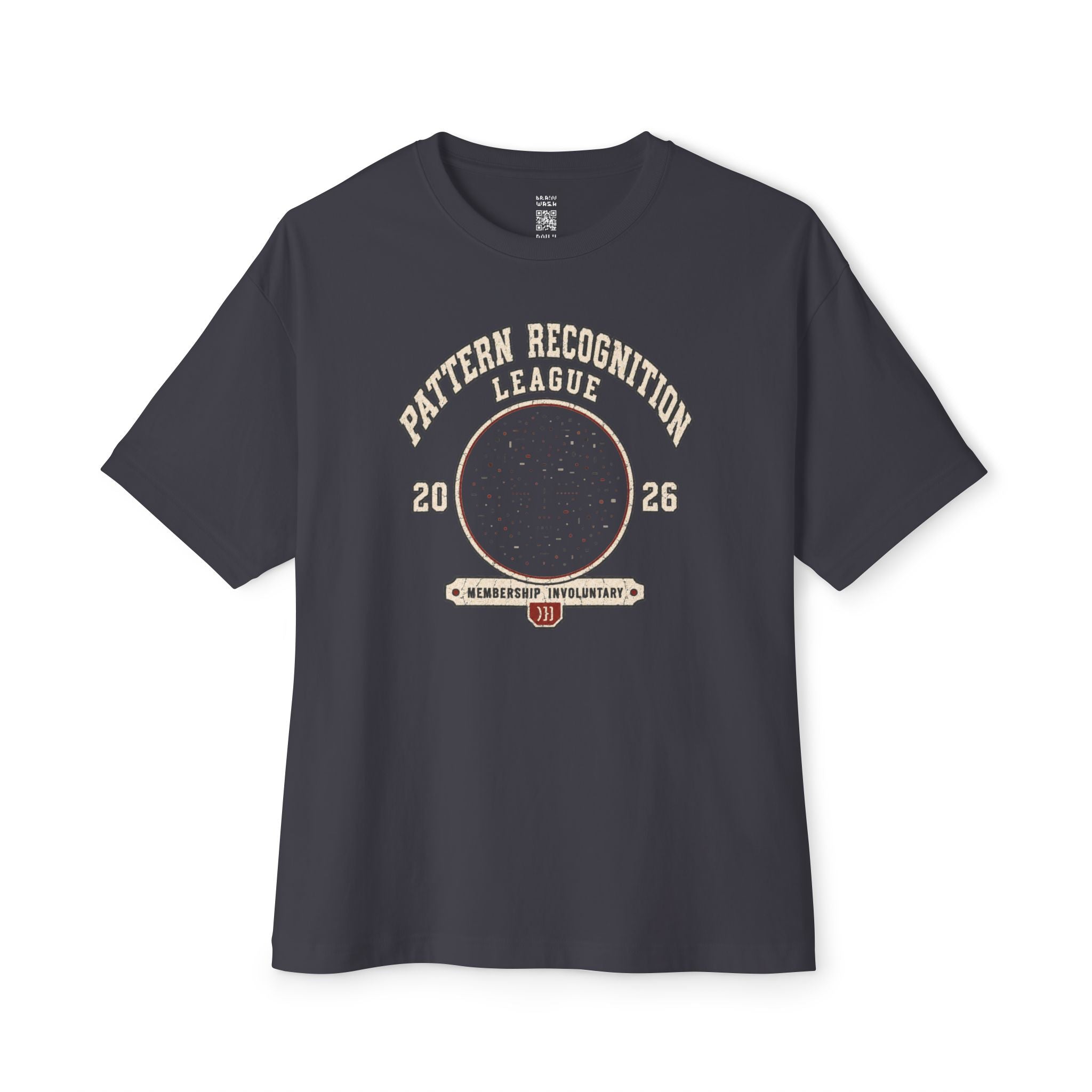 Pattern Recognition League Oversized Tee