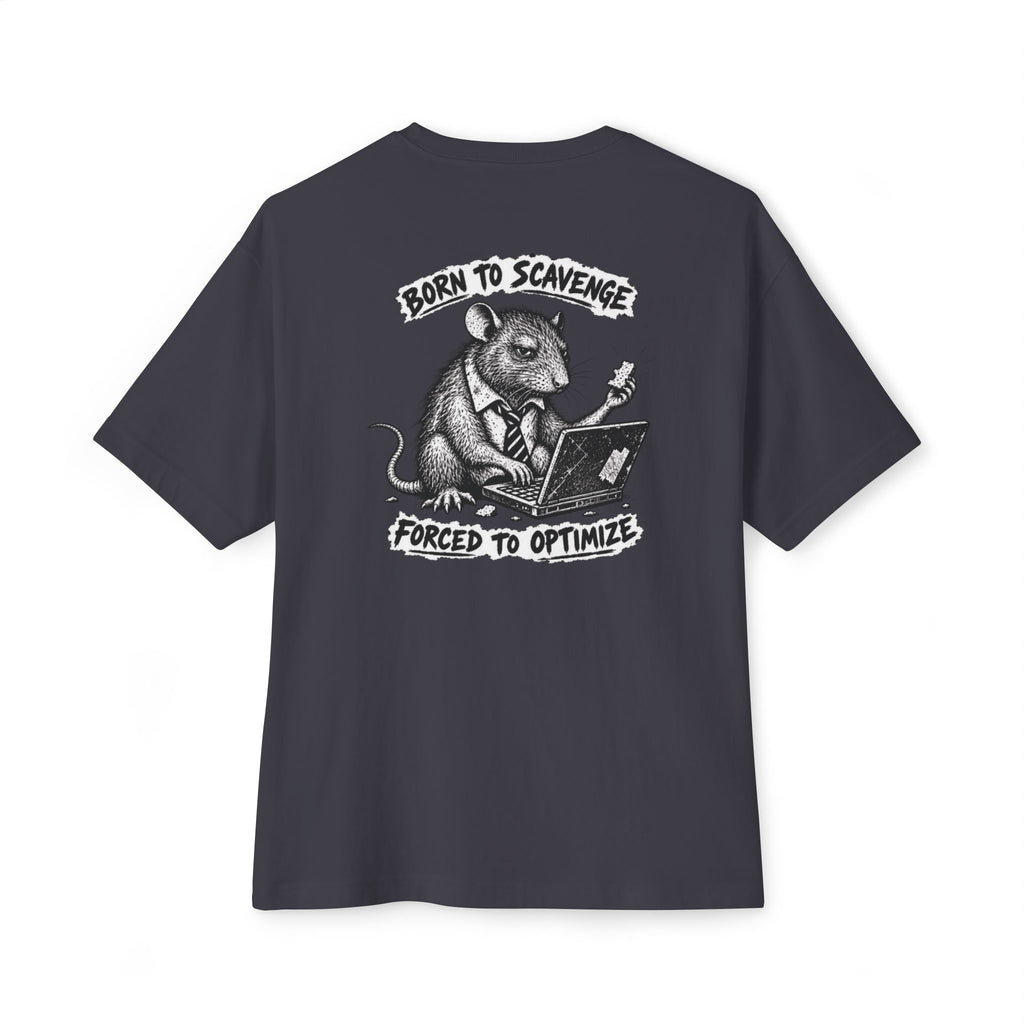 Forced To Optimize Oversized Tee