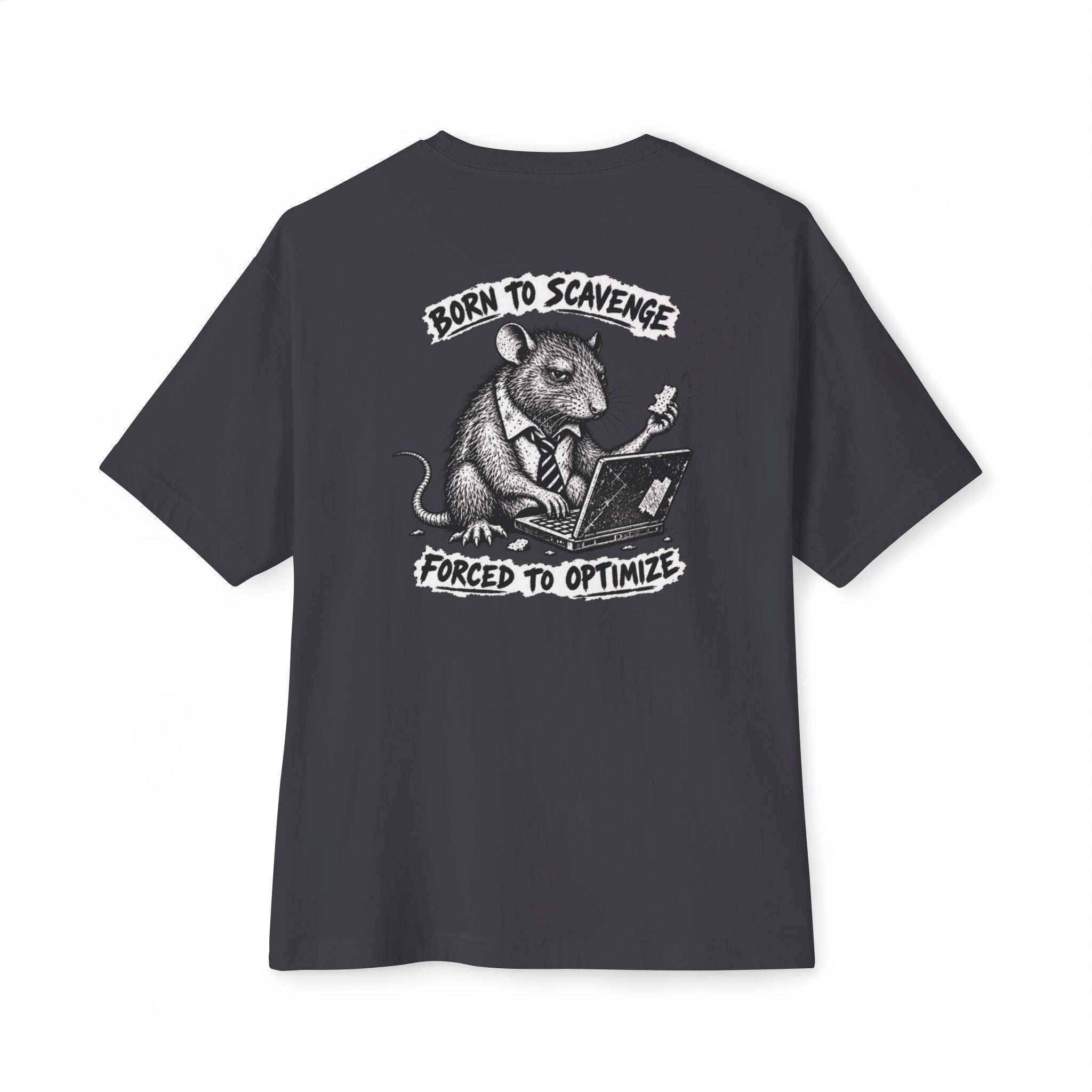 Forced To Optimize Oversized Tee