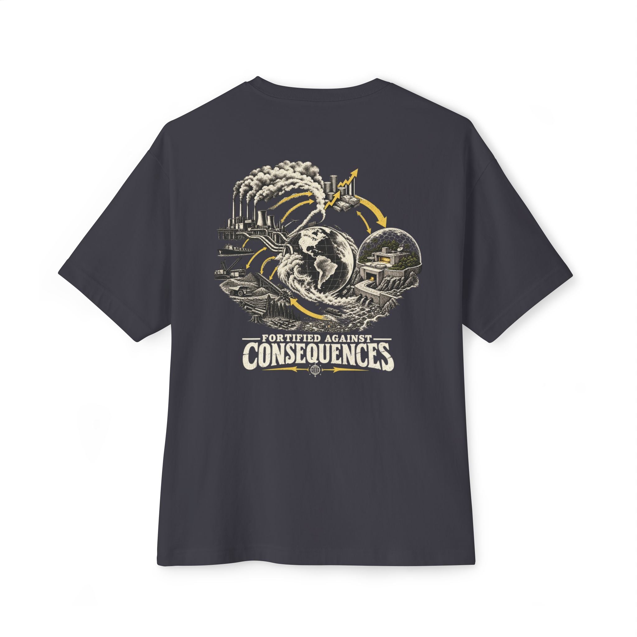 Fortified Against Consequences Oversized Tee
