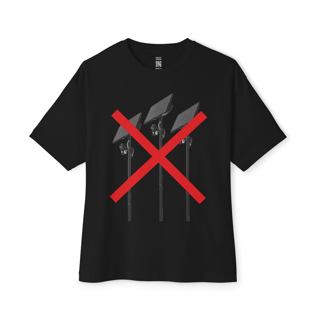 No Flock Cameras Oversized Tee