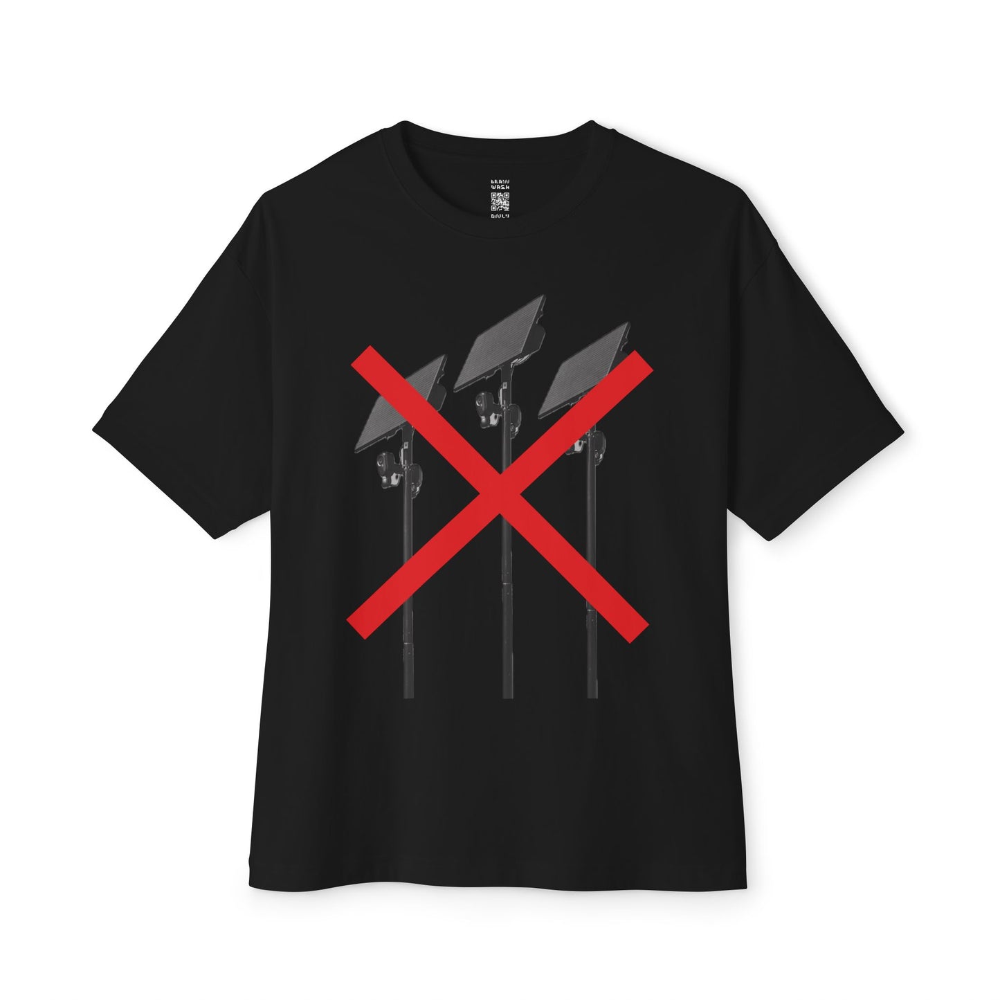 No Flock Cameras Oversized Tee