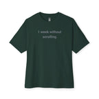 1 Week Without Scrolling Oversized Tee