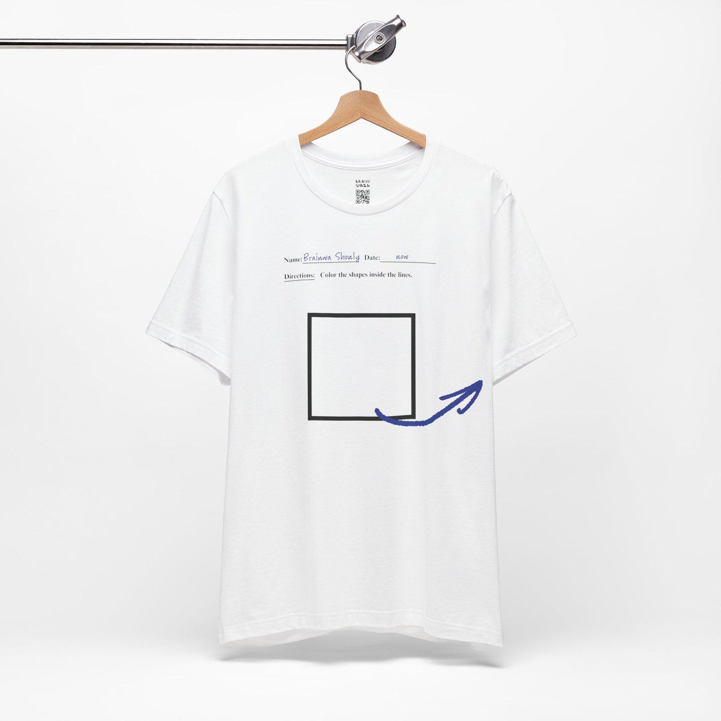 Directions: Color Inside The Lines (Square) T-Shirt