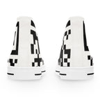 Women's QR Print High Top Sneakers