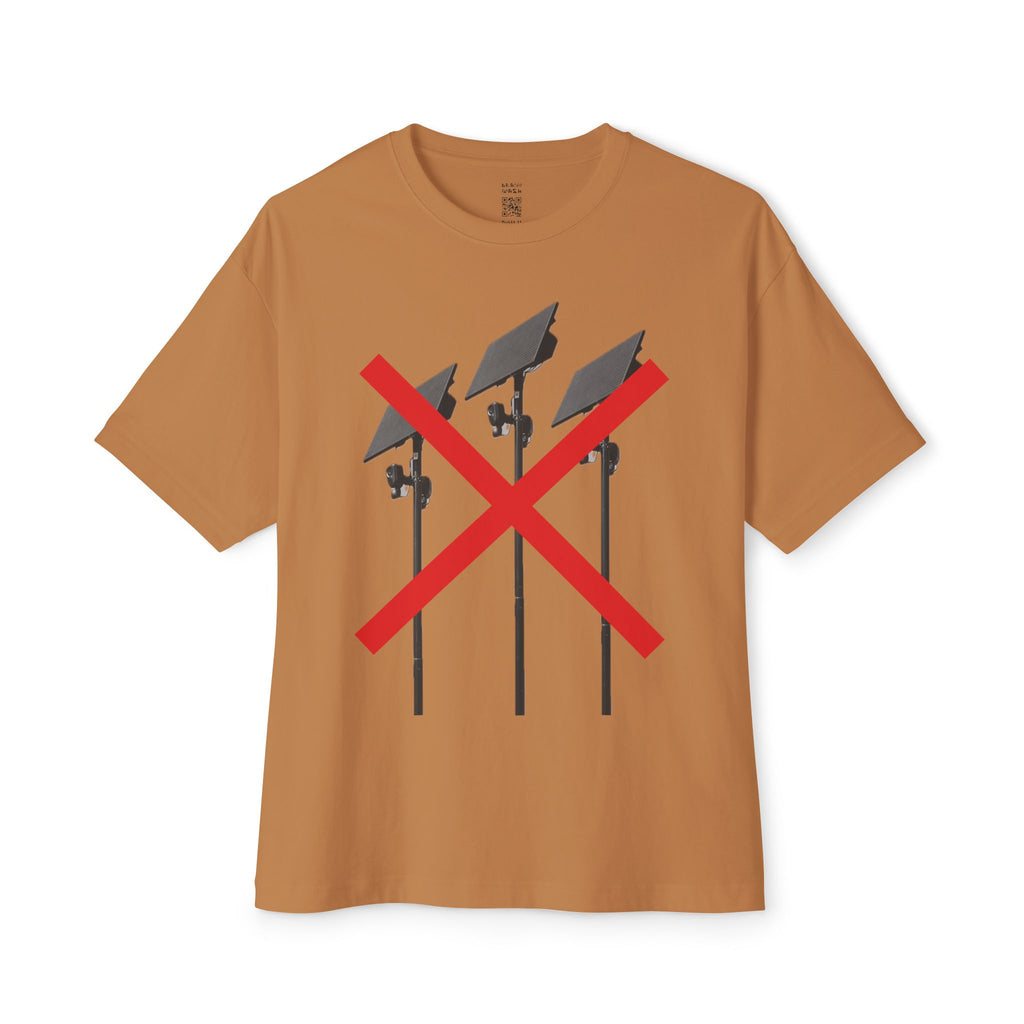 No Flock Cameras Oversized Tee