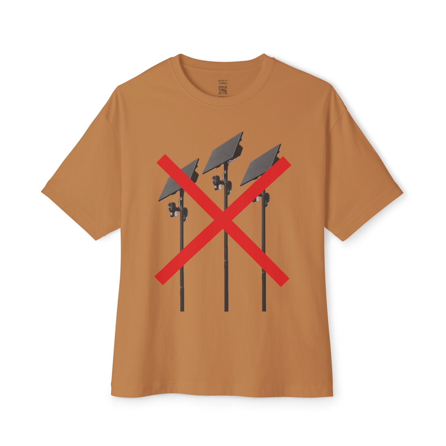 No Flock Cameras Oversized Tee