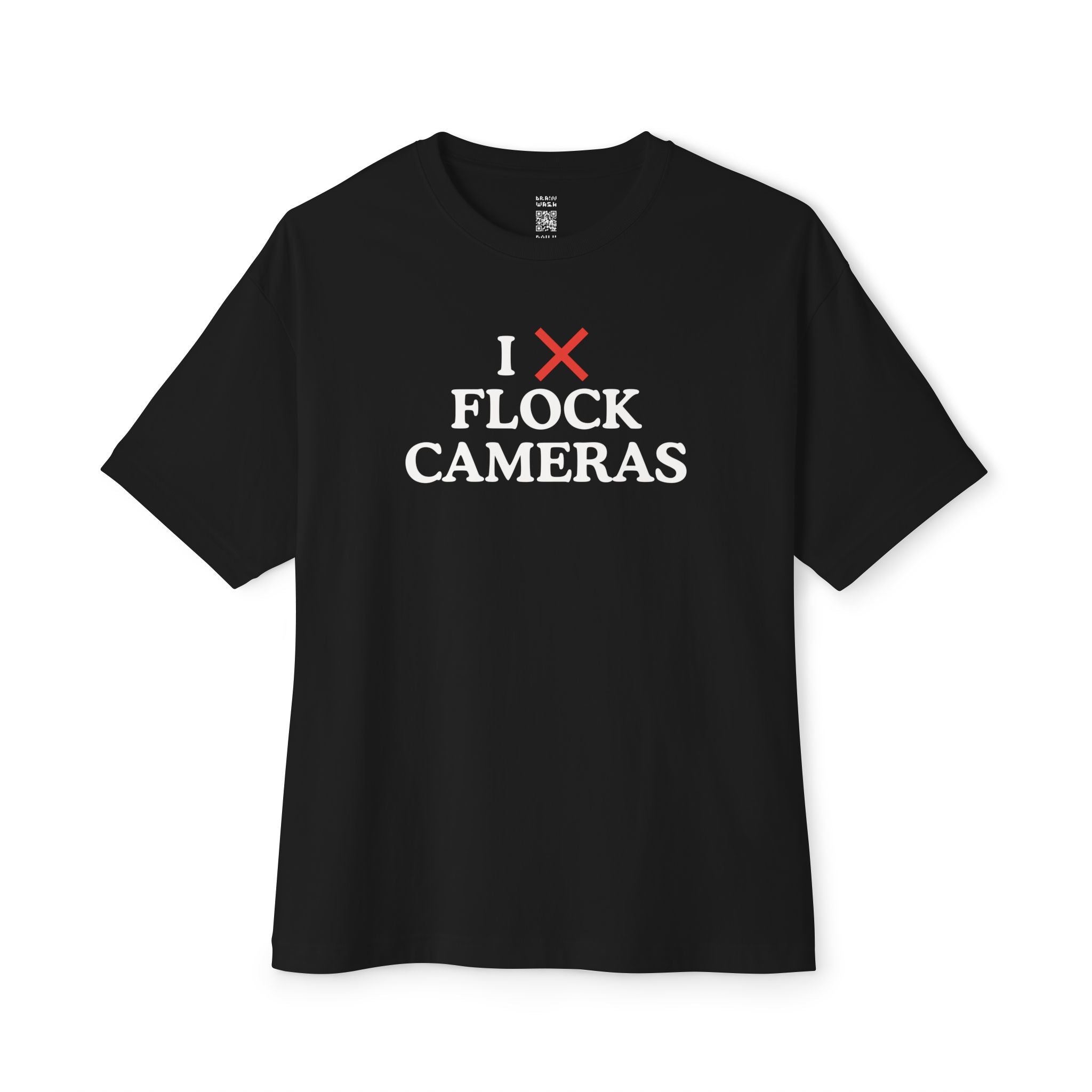 I X Flock Cameras Oversized Tee