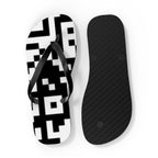 QR Print Flip Flops