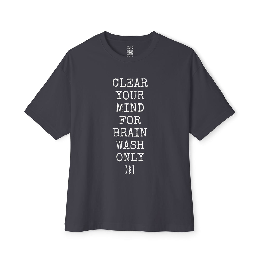 Clear Your Mind Oversized Tee