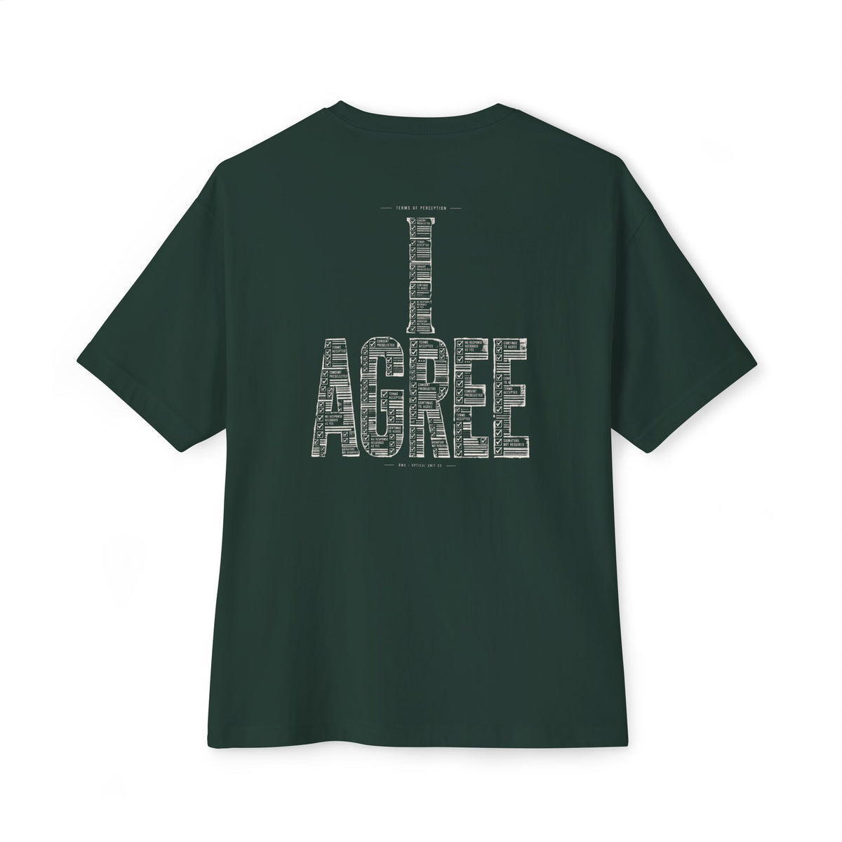 Terms Of Perception Oversized Tee