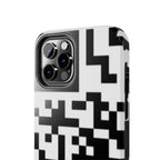 QR Print Tough Phone Case