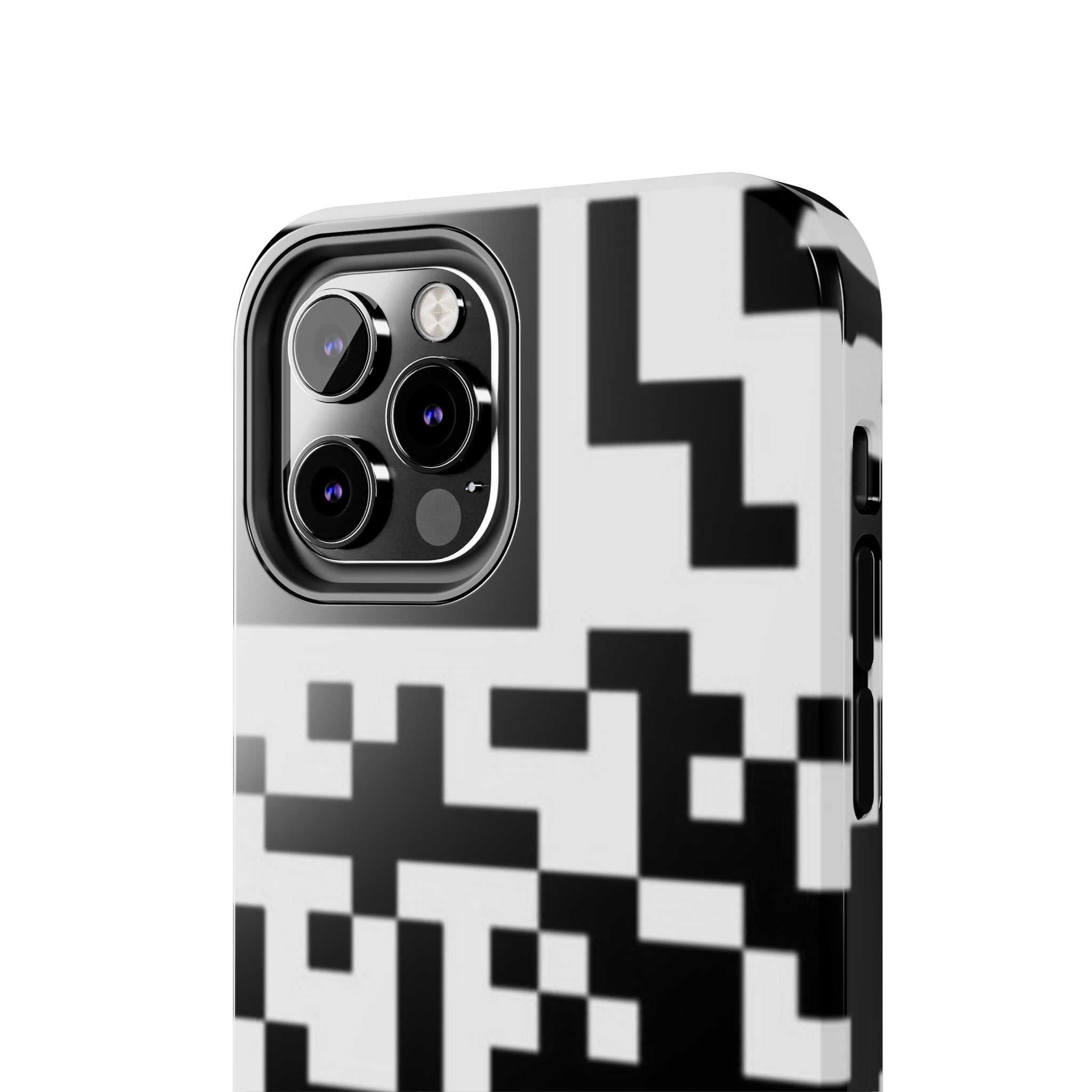 QR Print Tough Phone Case