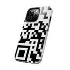 QR Print Tough Phone Case
