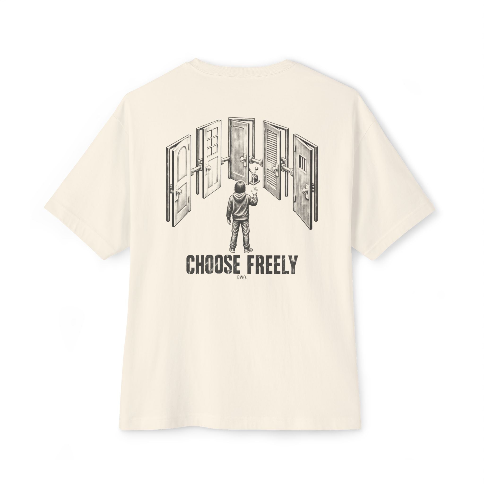 Choose Freely II Oversized Tee