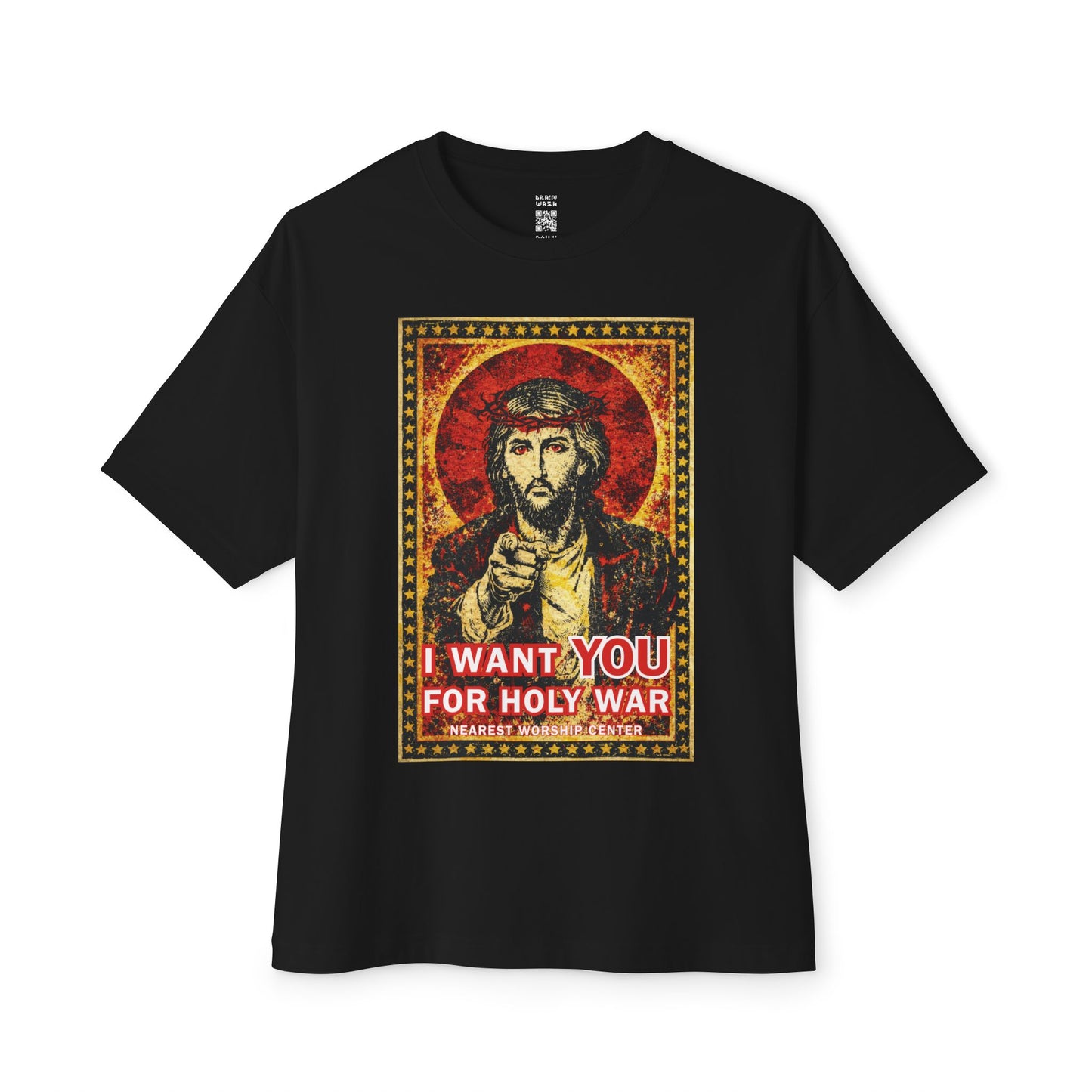 Holy War Recruiting Oversized Tee
