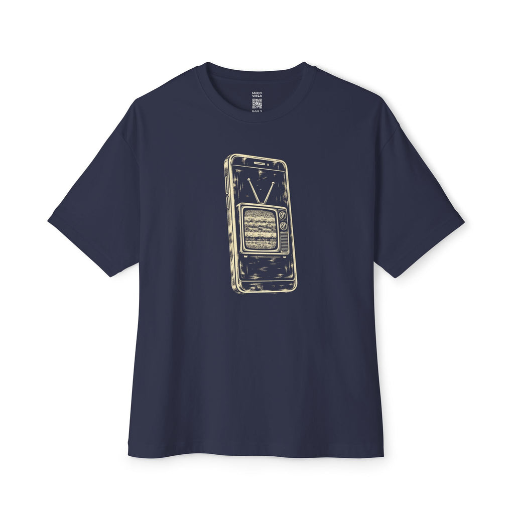Nested Retro Static Oversized Tee
