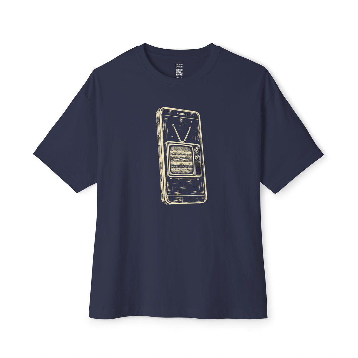 Nested Retro Static Oversized Tee