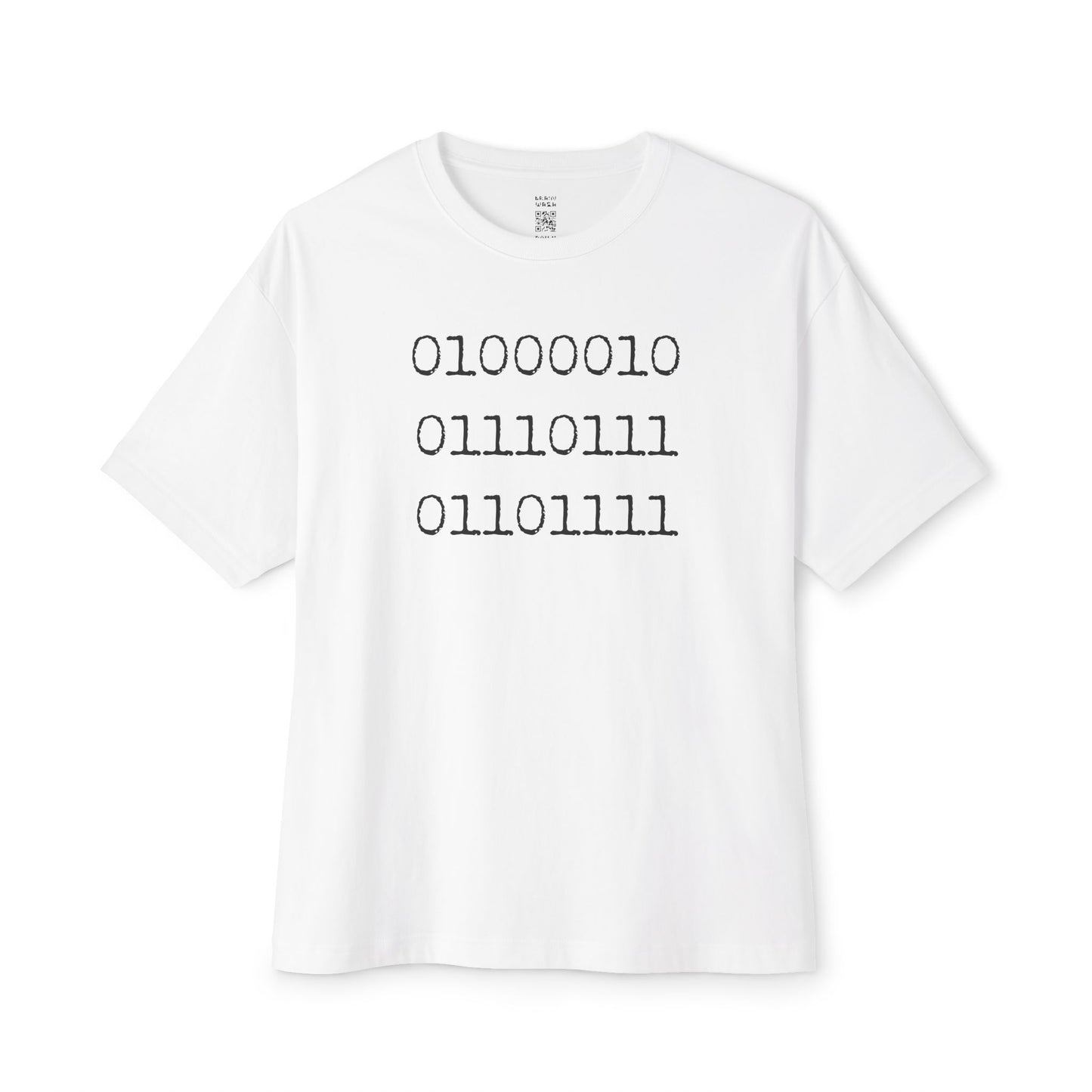Binary BWO Oversized Tee