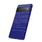 BSoD (Blue Screen of Death) Phone Case