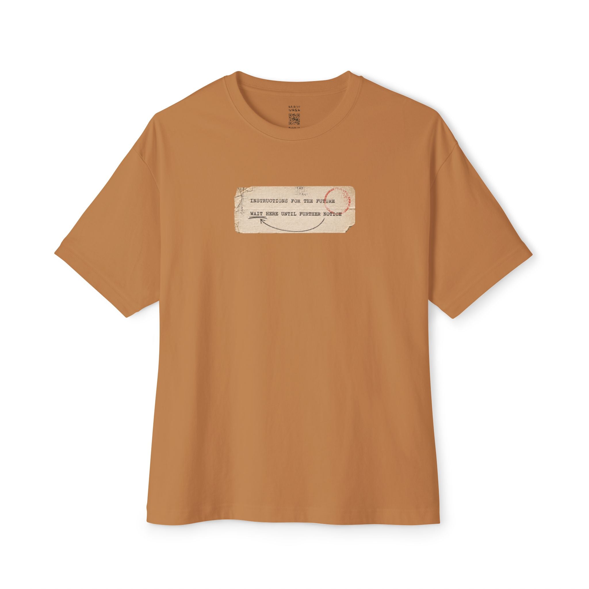 Instructions For The Future Oversized Tee