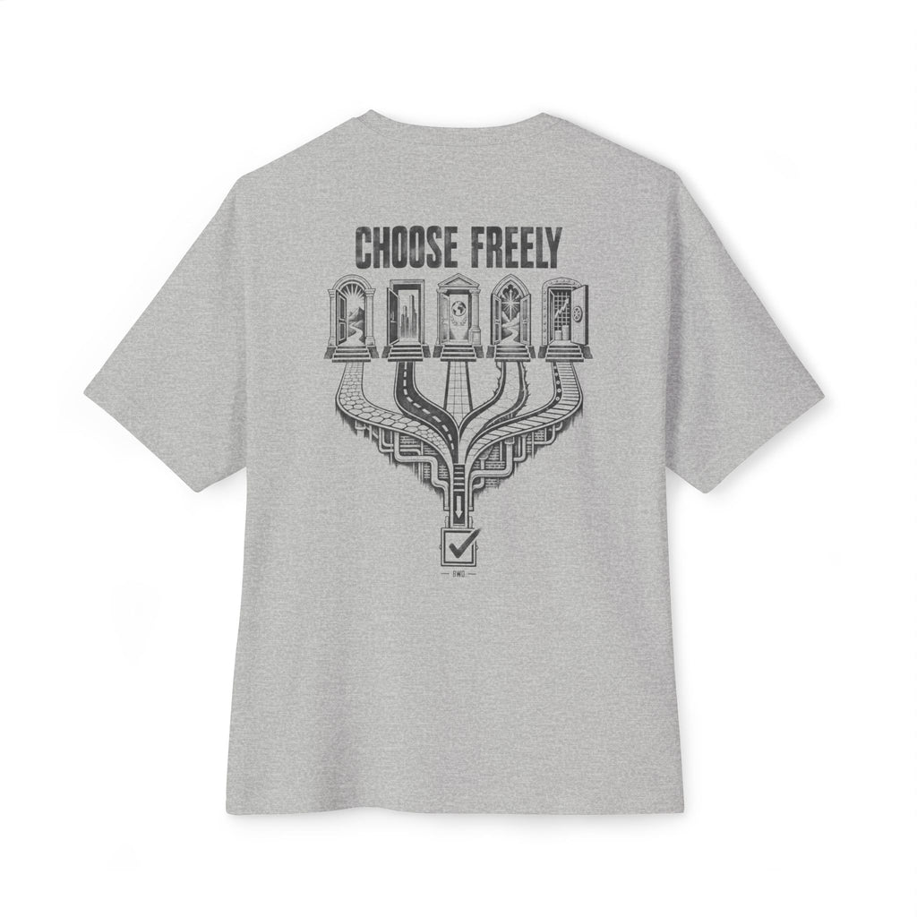 Choose Freely Oversized Tee