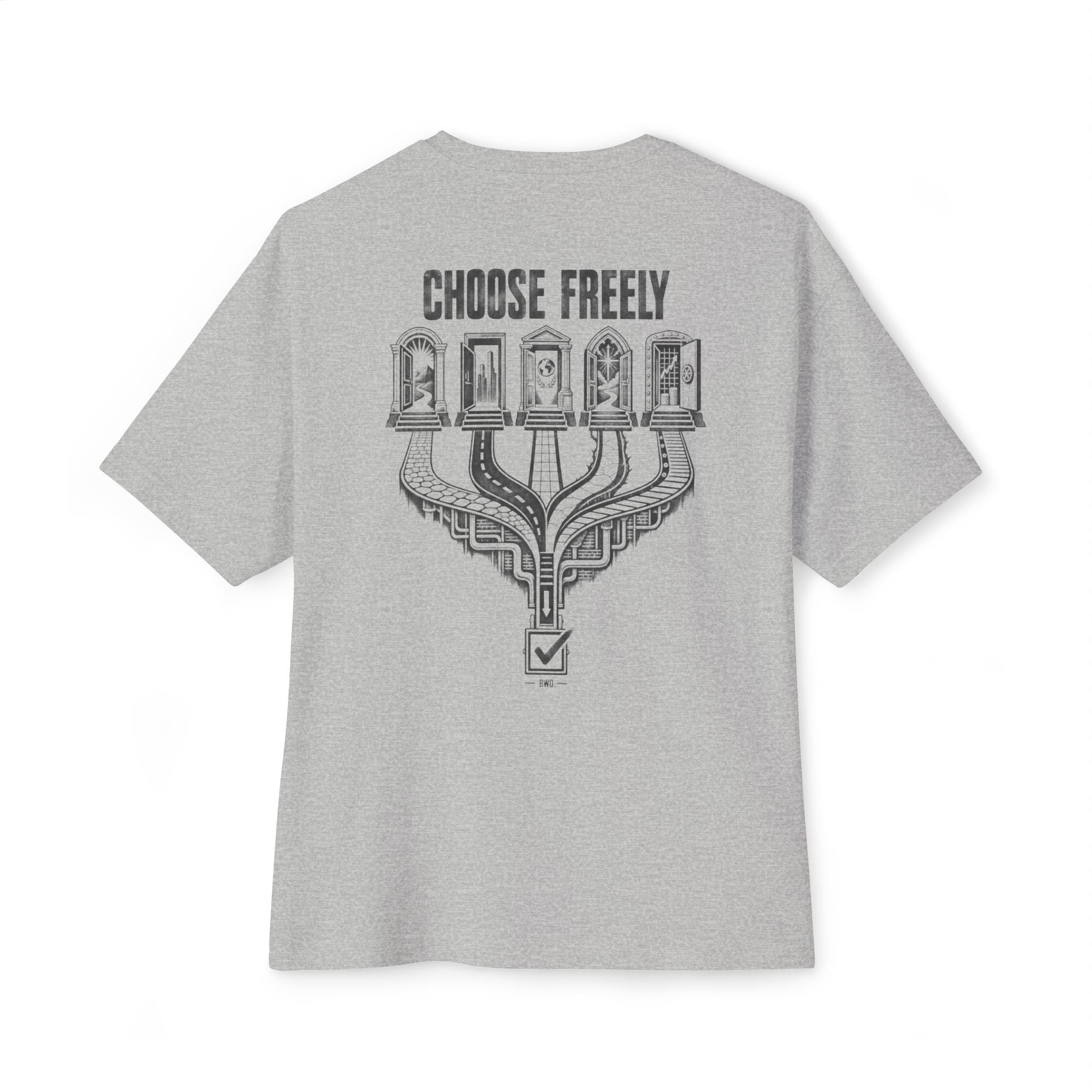 Choose Freely Oversized Tee