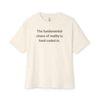 Hard Coded In Oversized Tee