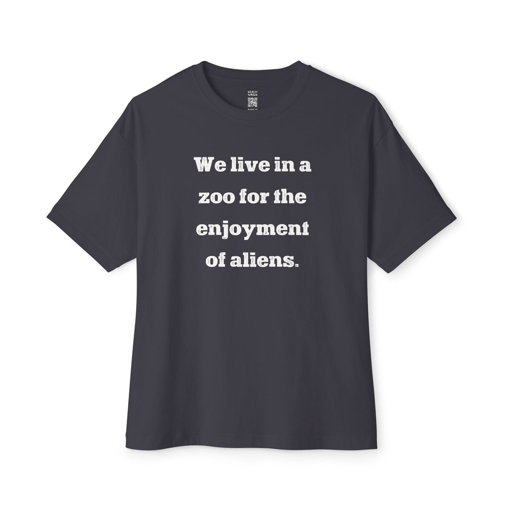 Zoo For The Enjoyment Of Aliens Oversized Tee