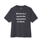 Zoo For The Enjoyment Of Aliens Oversized Tee