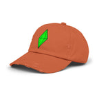 Distressed Plumbob Dad Hat