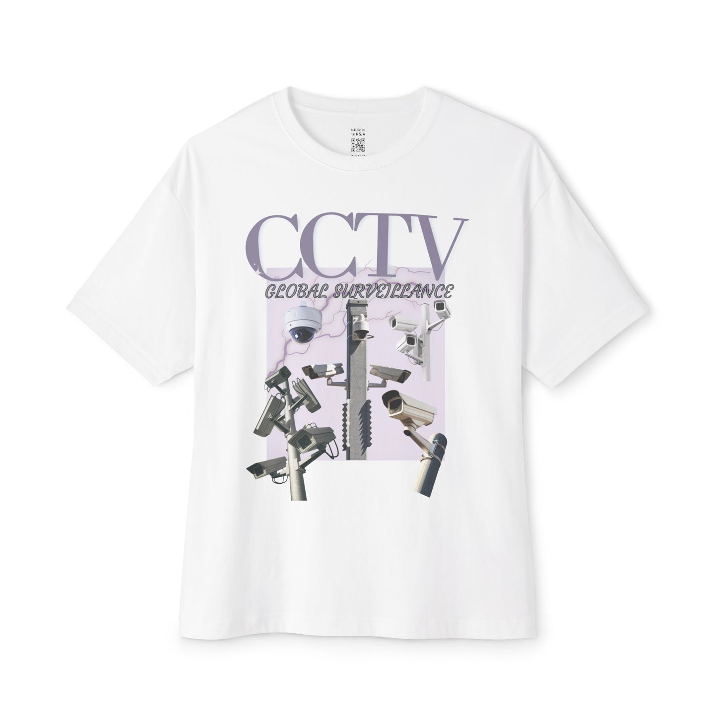 CCTV Global Surveillance Oversized Tee