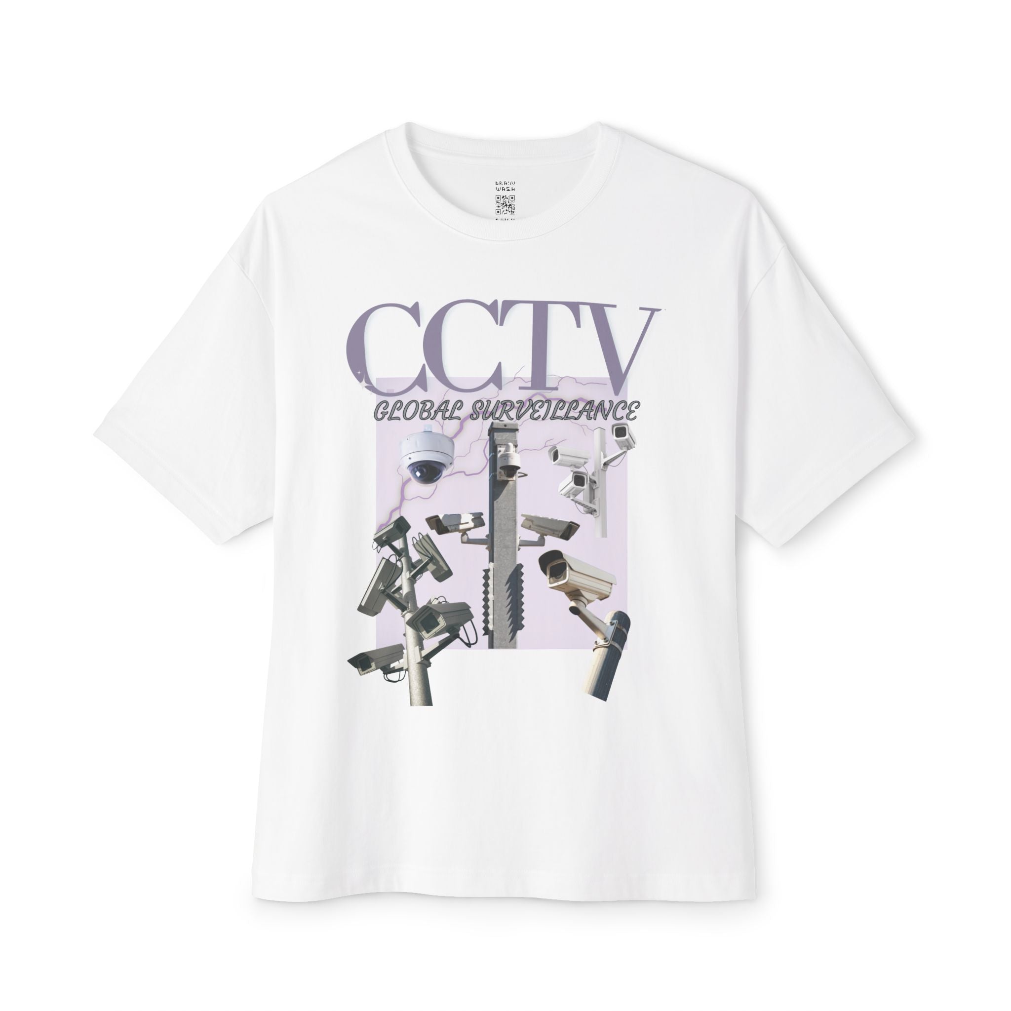 CCTV Global Surveillance Oversized Tee