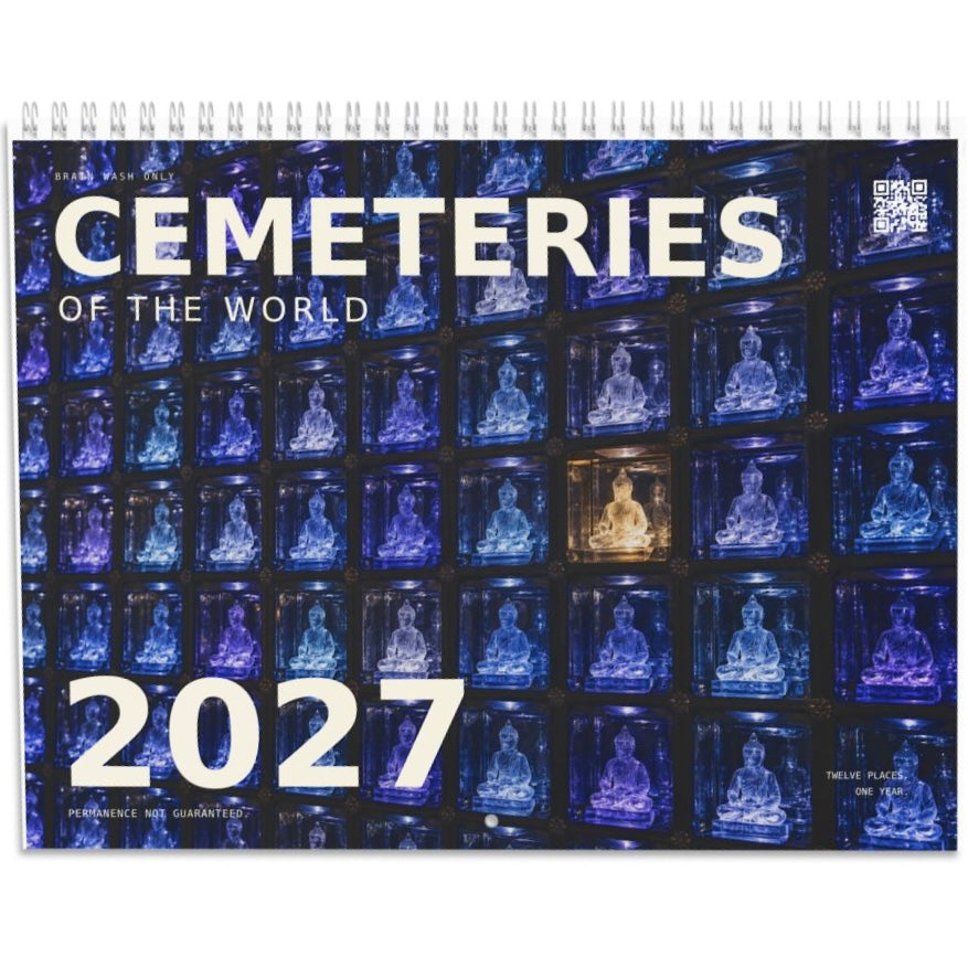 Cemeteries 2027 Wall Calendar