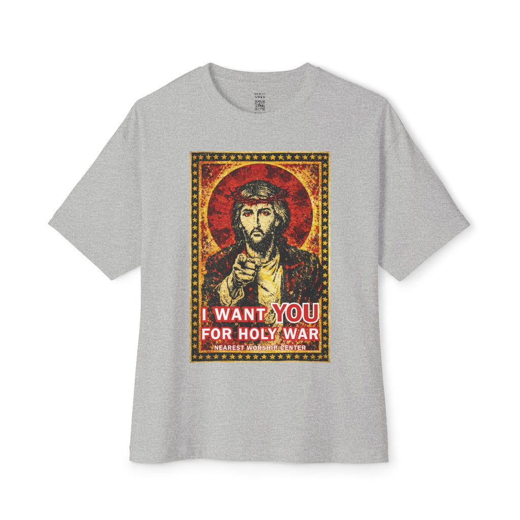 Holy War Recruiting Oversized Tee