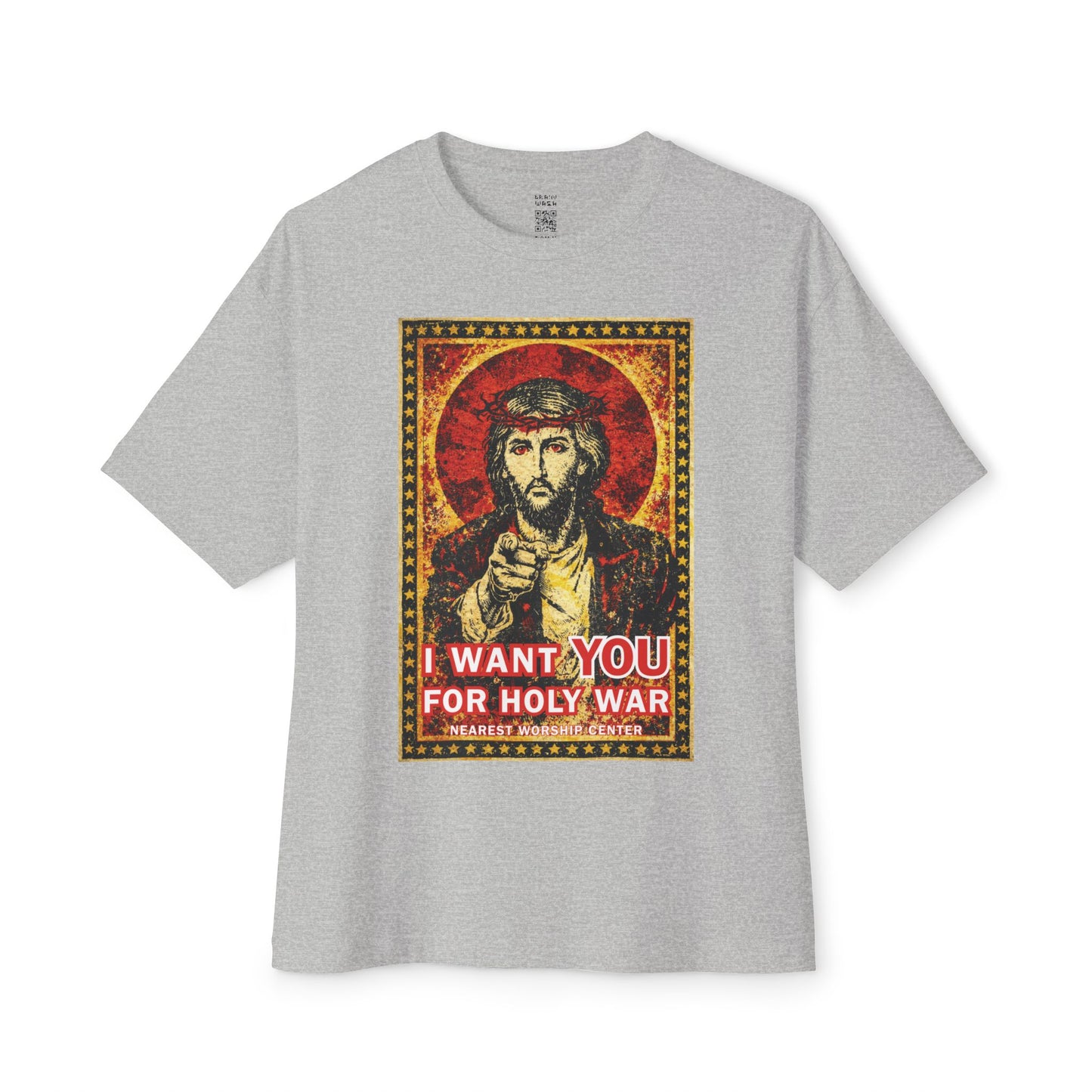 Holy War Recruiting Oversized Tee
