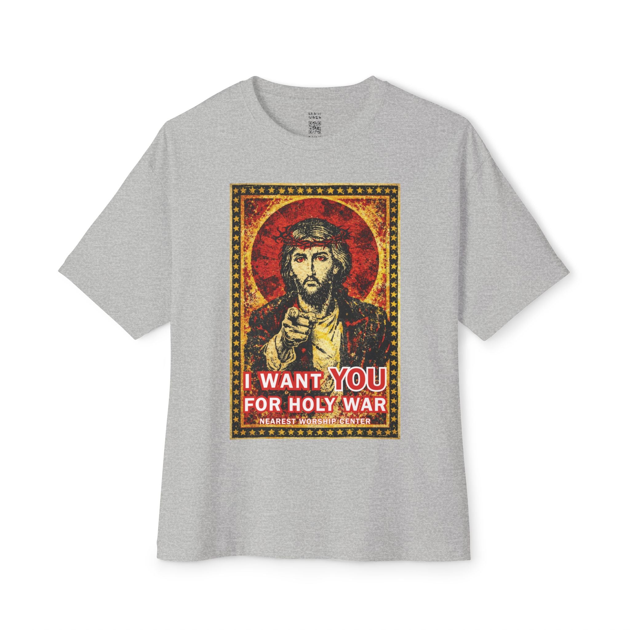 Holy War Recruiting Oversized Tee